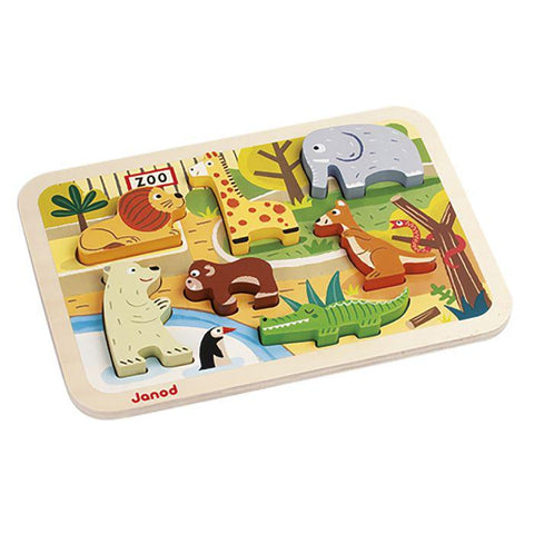 Chunky Puzzle Zoo Janod