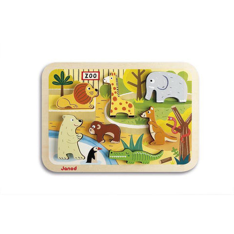 Chunky Puzzle Zoo Janod