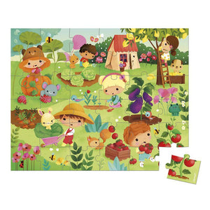 Puzle El huerto - 36 piezas Janod