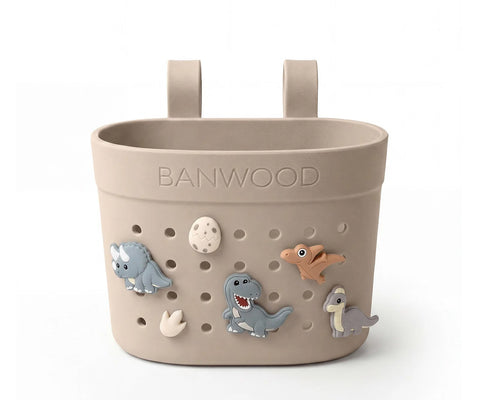 Cesta para patinete y bicicleta Banwood Pin & Ride