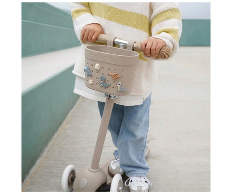Cesta para patinete y bicicleta Banwood Pin & Ride