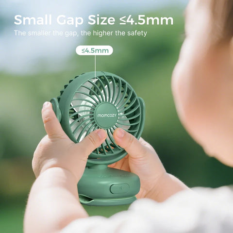 Ventilador de pinza Momcozy portátil USB
