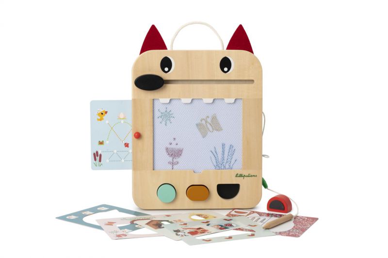 Pizarra mágica Louis el Lobo Lilliputiens