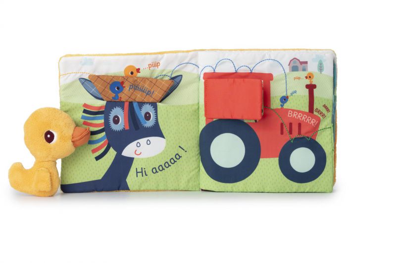 Libro de actividades Gaspard en la granja Lilliputiens