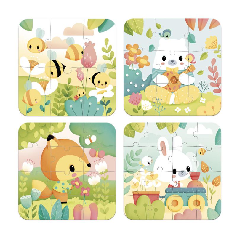 Puzle de los animales marinos - 36 piezas Janod