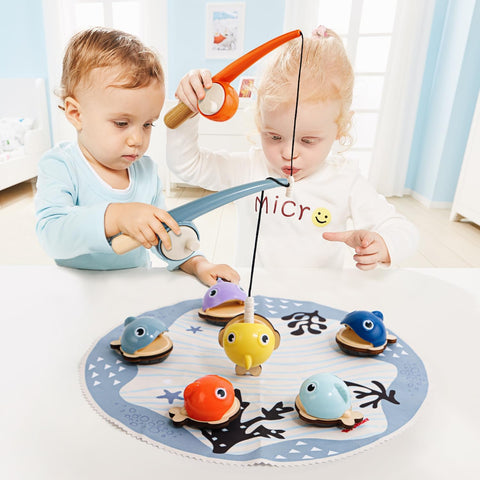 Juego de pesca magnético Topbright Atrapa el Pez