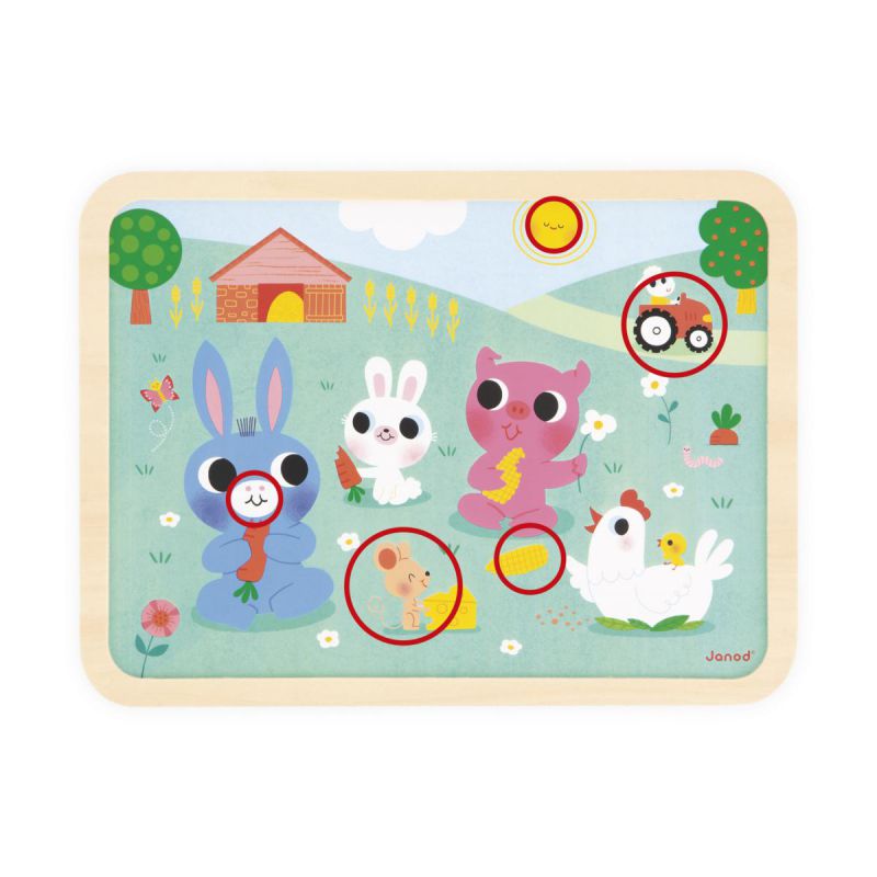 Puzle en la Granja Janod