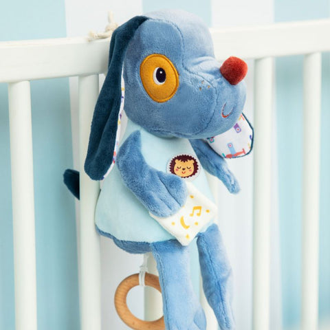 Peluche musical Jules brillo en la oscuridad Lilliputiens
