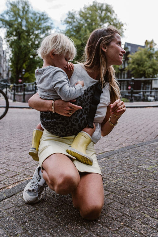 Portabebé Bandolera Wildride colección Print