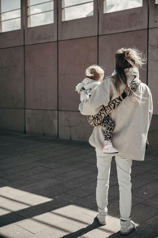 Portabebé Bandolera Wildride colección Print