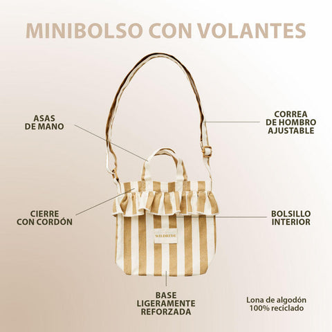 Minibolso con Volantes Wildride