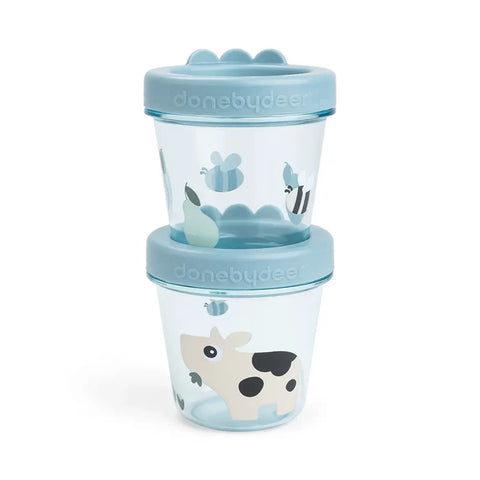 Contenedores porta alimentos (2 Pack) Tiny Farm Done by Deer