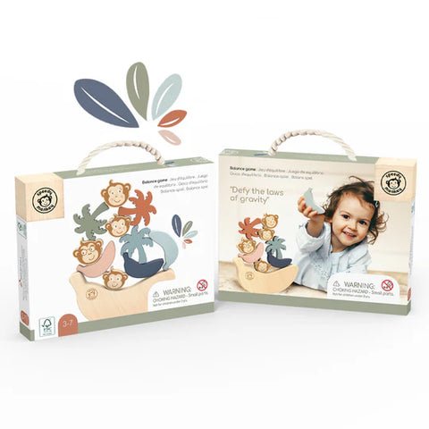 Juego de equilibrio madera Speedy Monkey