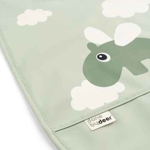 Babero con velcro Happy Clouds Done by Deer