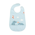 Babero con velcro Playground Blue