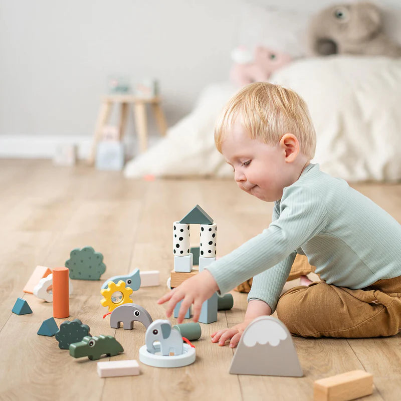 Bloques de construcción 34 piezas Deer Friends Done by Deer