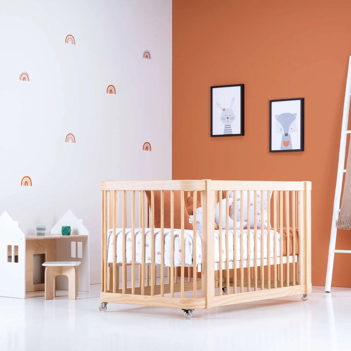 Minicuna-cuna-cama Crea Tre Nomad 4en1 Alondra