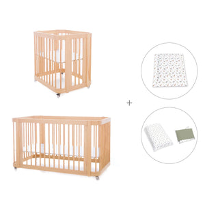 Minicuna-cuna-cama Crea Tre Nomad 4en1 Alondra