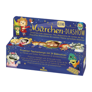 Proyector Linterna con Diapositivas de Cuentos Moses