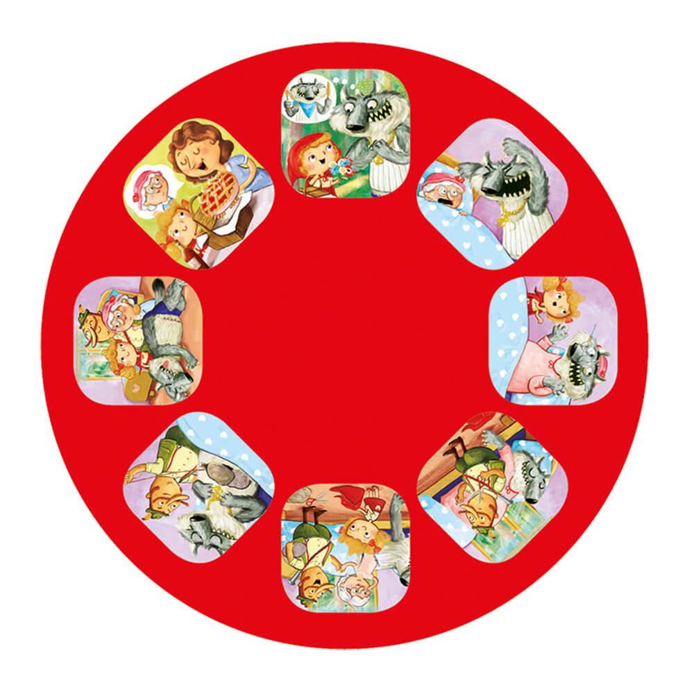 Proyector Linterna con Diapositivas de Cuentos Moses