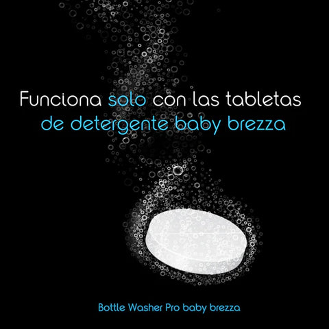 Pastillas detergentes para Bottle Washer Pro 120 Pastillas Baby Brezza