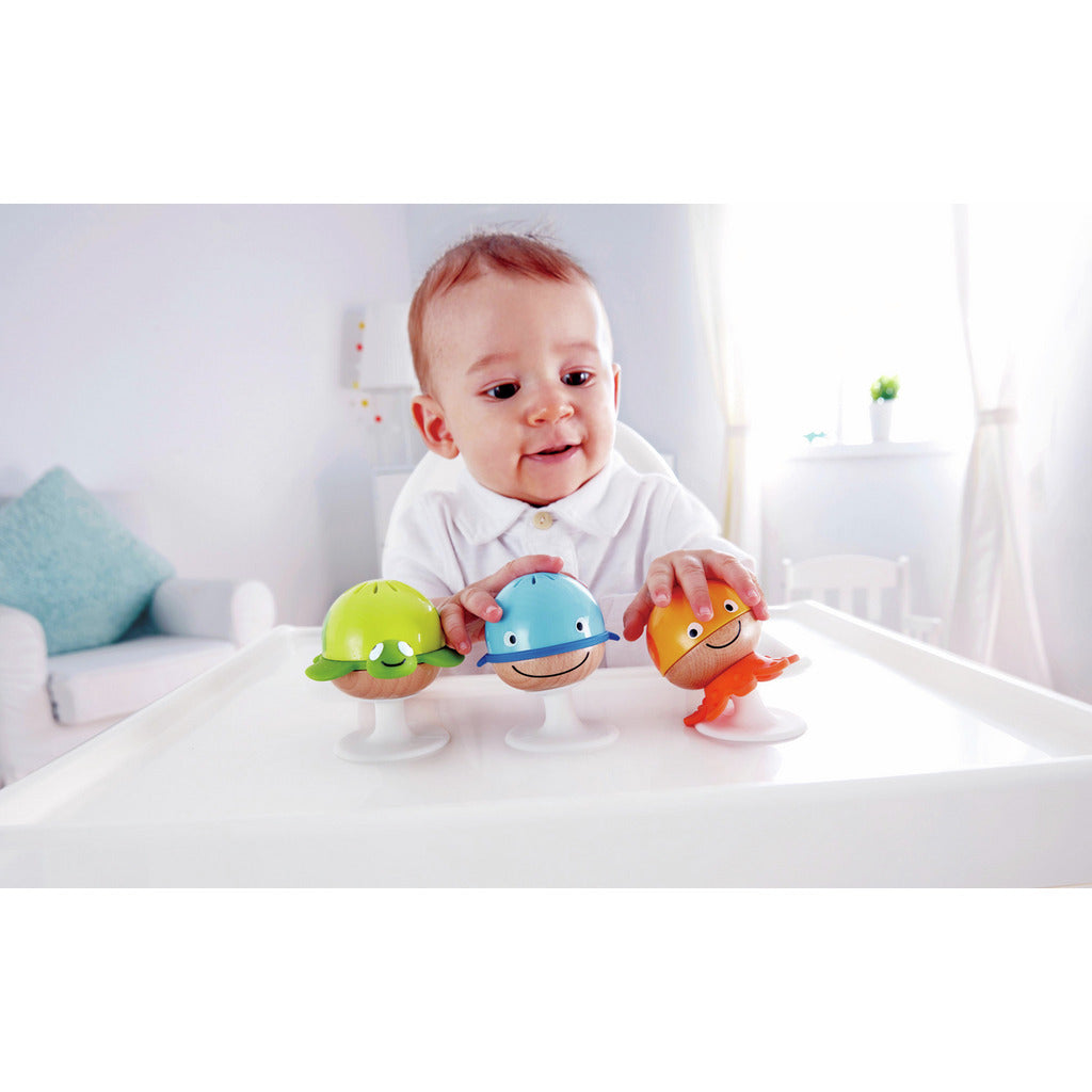 Juego de Sonajeros adhesivos Hape