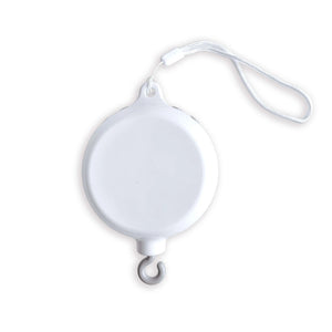 Móvil musical de madera curvado para cuna bebé Alondra