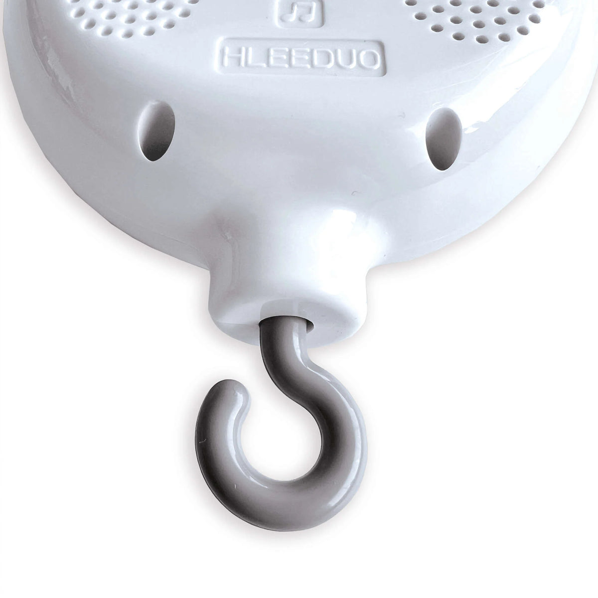 Móvil musical de madera curvado para cuna bebé Alondra