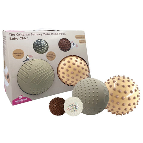 Mega Pack de Pelotas Sensoriales Boho Chic Rodatoys