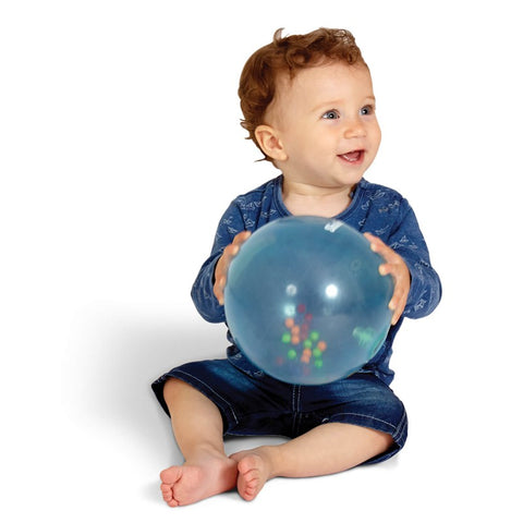 Pelota sensorial con mini pelotas interiores Rodatoys