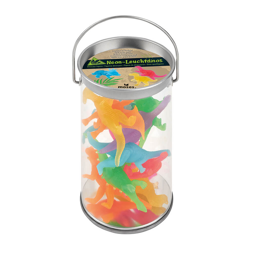 Set 12 Dinosaurios Luminosos Moses