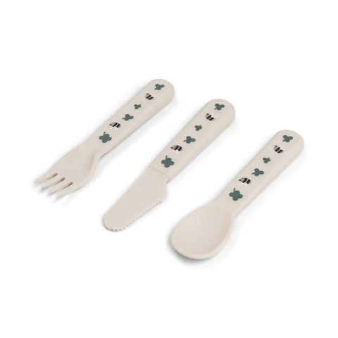 Set de 3 cubiertos Foodie "Tiny Farm" Done by Deer