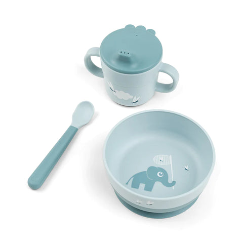 Set primera comida foodie Happy Clouds Done by Deer