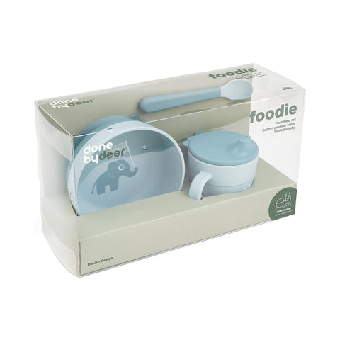 Set primera comida foodie Happy Clouds Done by Deer