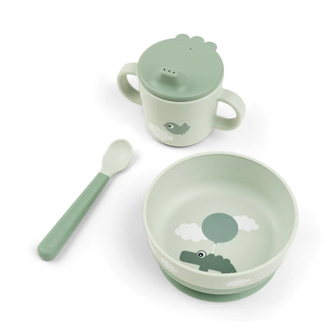 Set primera comida foodie Happy Clouds Done by Deer