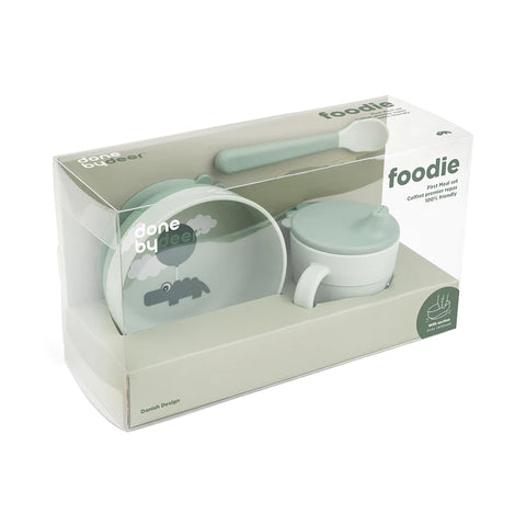 Set primera comida foodie Happy Clouds Done by Deer
