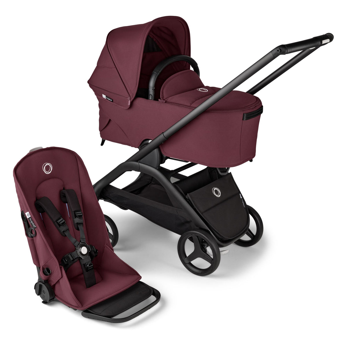 Carrito Bugaboo Dragonfly con capazo y silla