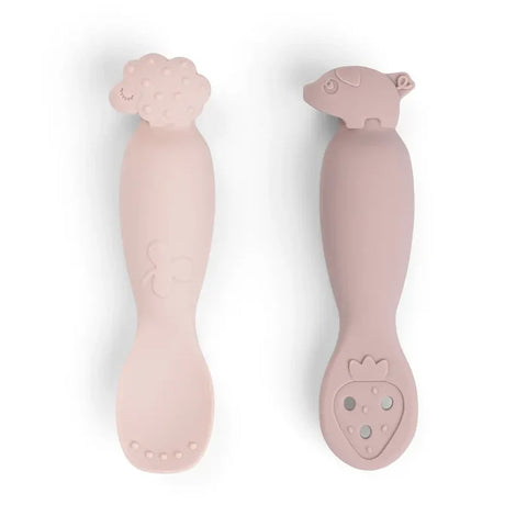 Set de 2 cucharas de aprendizaje "Tiny Farm" Done by Deer
