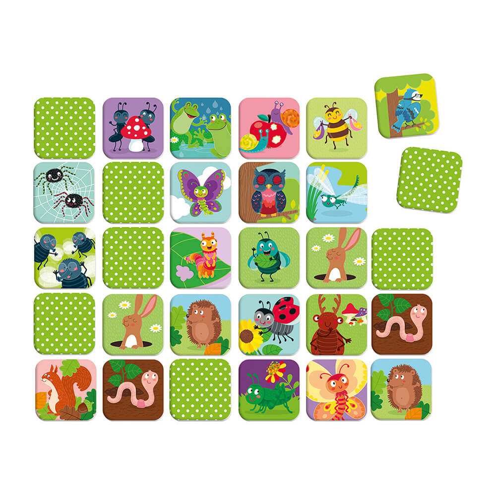 Juego de memoria “Pequeños Insectos” Moses
