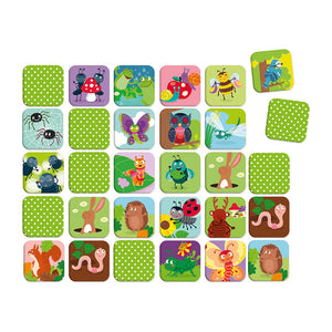 Juego de memoria “Pequeños Insectos” Moses
