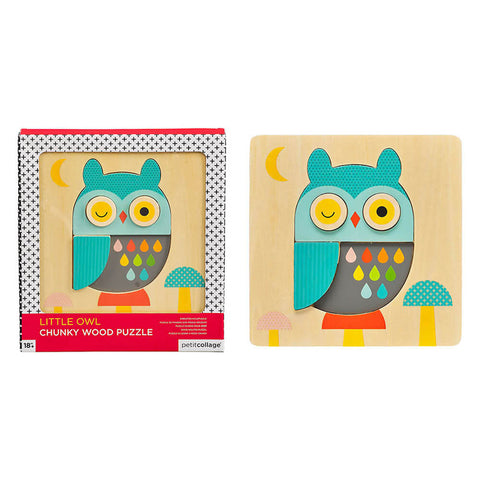 Puzzle encajes de madera BUHO (ptc318)