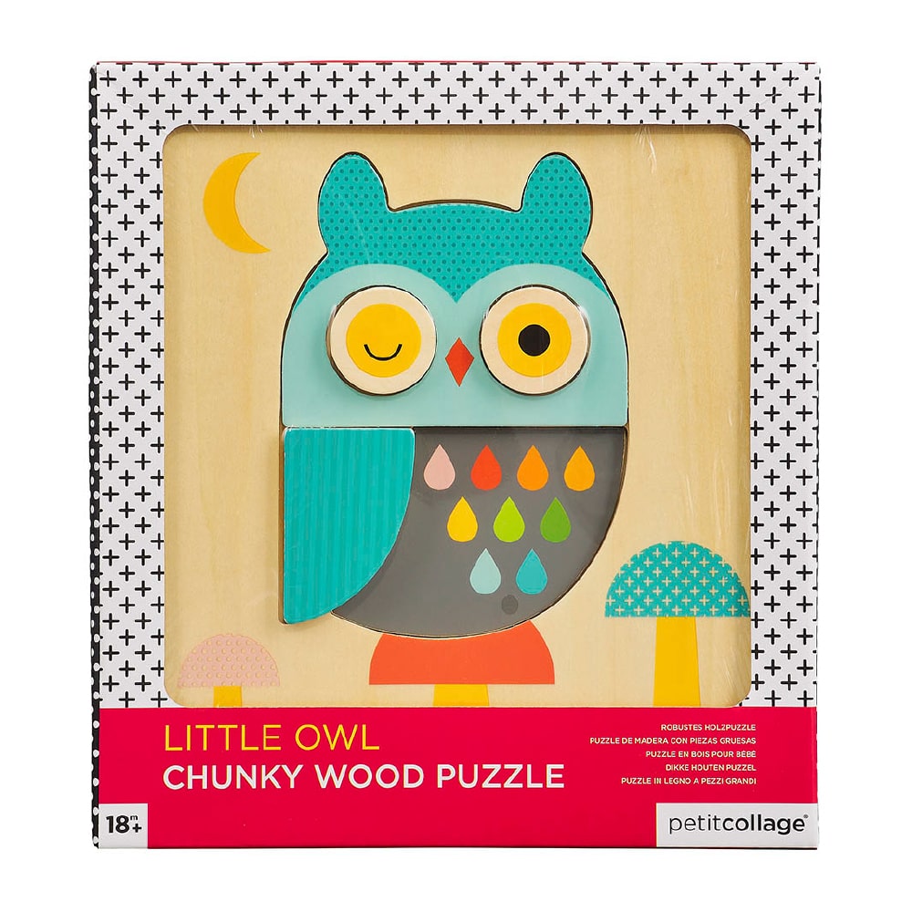 Puzzle encajes de madera BUHO (ptc318)