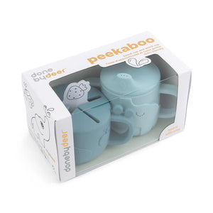 Set de pico/vaso para aperitivos peekaboo - Deer friends