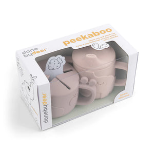 Set de pico/vaso para aperitivos peekaboo - Deer friends