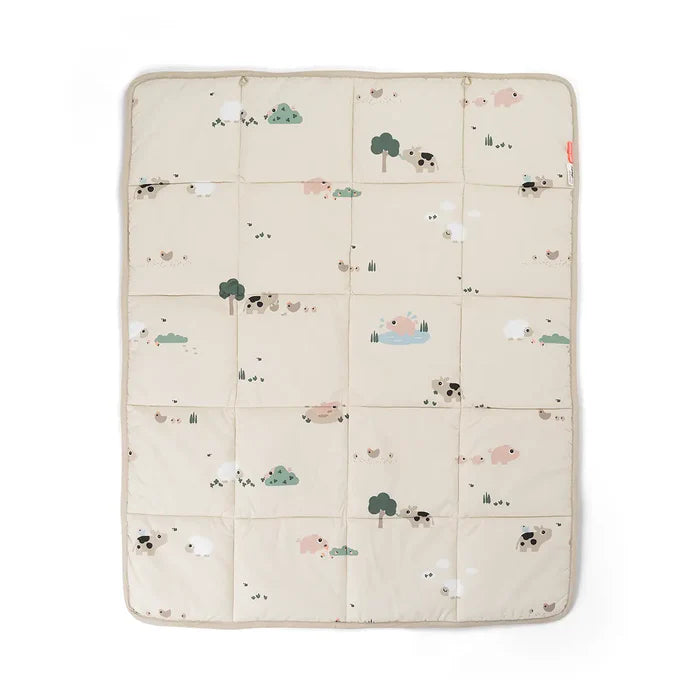 Alfombra de juego sensorial Tiny Farm Done by Deer