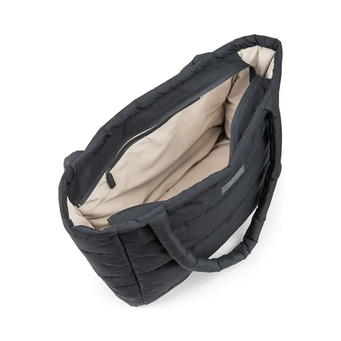 Bolso tote acolchado con cambiador