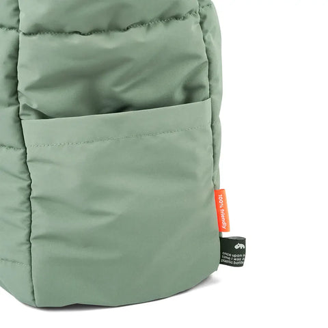 Bolso tote acolchado con cambiador