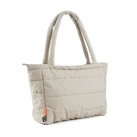 Bolso tote acolchado con cambiador