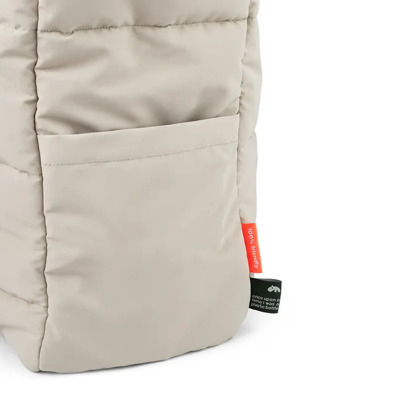 Bolso tote acolchado con cambiador