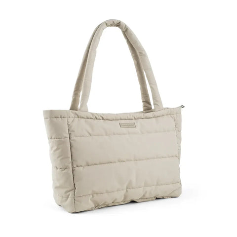 Bolso tote acolchado con cambiador